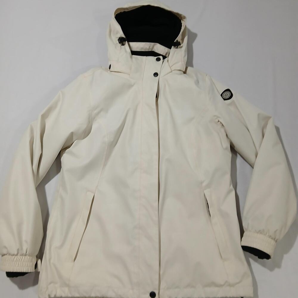 Killtec Jacket Womens 6 Waterproof Windproof Hooded 3-in-1 Coat Fleece Liner - Picture 2 of 16
